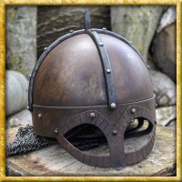 Wikingerhelm Gjermundbu aus 2mm Stahl