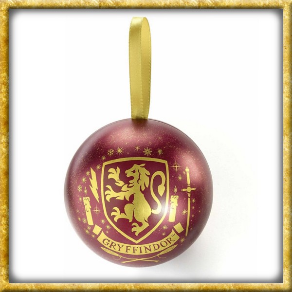 Harry Potter - Christbaumschmuck mit Halskette Gryffindor