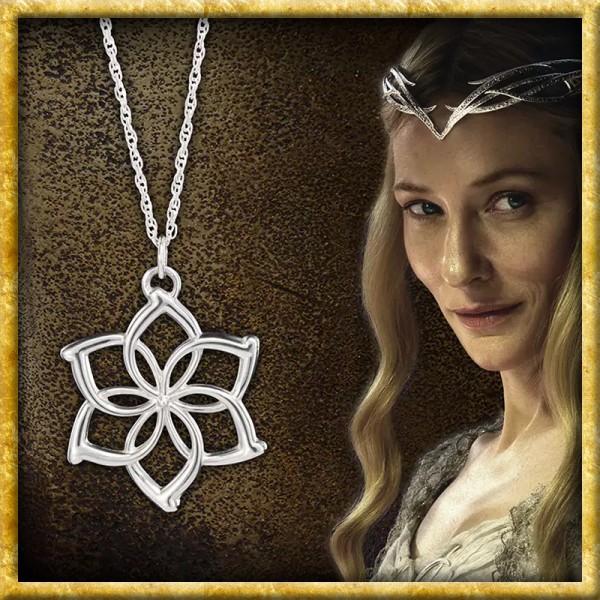 Der Hobbit - Halskette Galadriels Blume