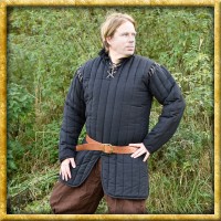 Gambeson mit abnehmbaren Ärmeln - Schwarz