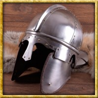 Spätrömischer Infanterie Spangenhelm Burgh Castle aus 1,5mm Stahl