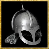 Wikinger Brillenhelm Gjermundbu aus 2mm Stahl