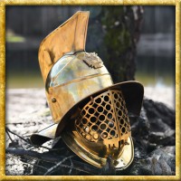 Pompeji Gladiatoren Helm aus Messing