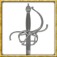 Practical Rapier mit 109cm langer Klinge für Schaukampf