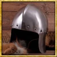 Englischer Bogenschützenhelm 15. Jahrhundert aus 1,6mm Stahl