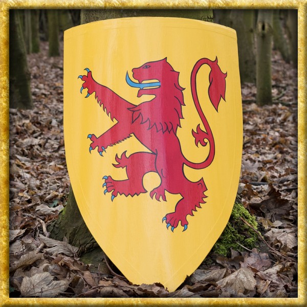 Schild von Robert the Bruce aus Holz