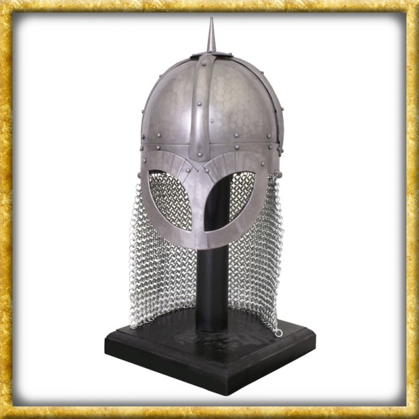 Wikinger Brillenhelm Gjermundbu aus 2mm Stahl