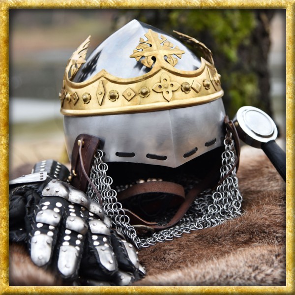 Helm von Robert Bruce aus 1,6mm Stahl