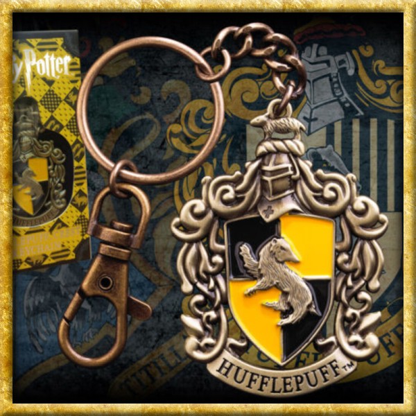 Harry Potter - Schlüsselanhänger Wappen Hufflepuff