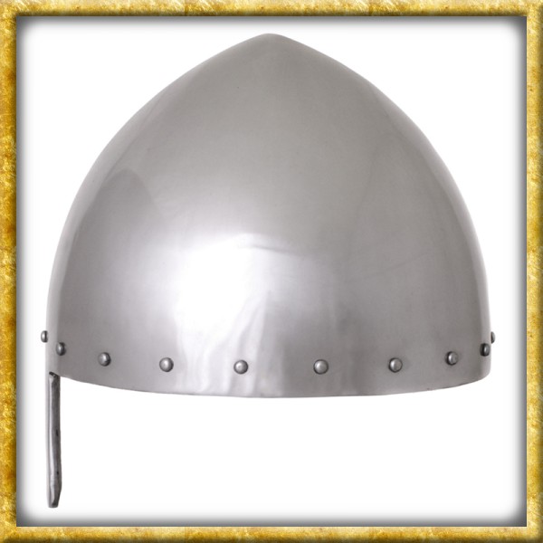 Konischer Nasalhelm Olmütz aus 2mm Stahl